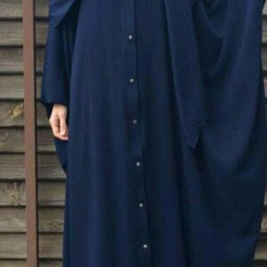 TURKISH BLUE BUTTERFLY ABAYA