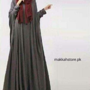TURKISH NIGHT GREY BAGGY ABAYA
