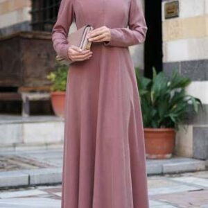 TURKISH ROSE PINK ABAYA