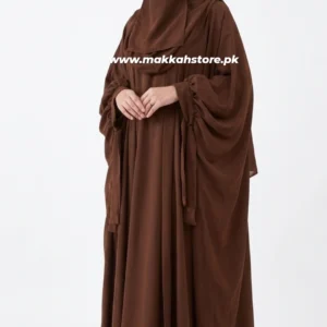 BROWN ABAYA FOUR PIECE