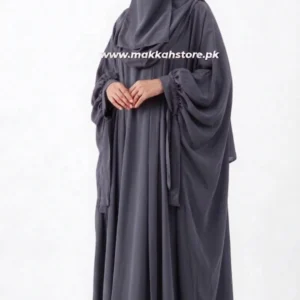 GREY ABAYA FOUR PIECE