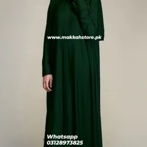DUBAI ABAYA EMERALD GREEN