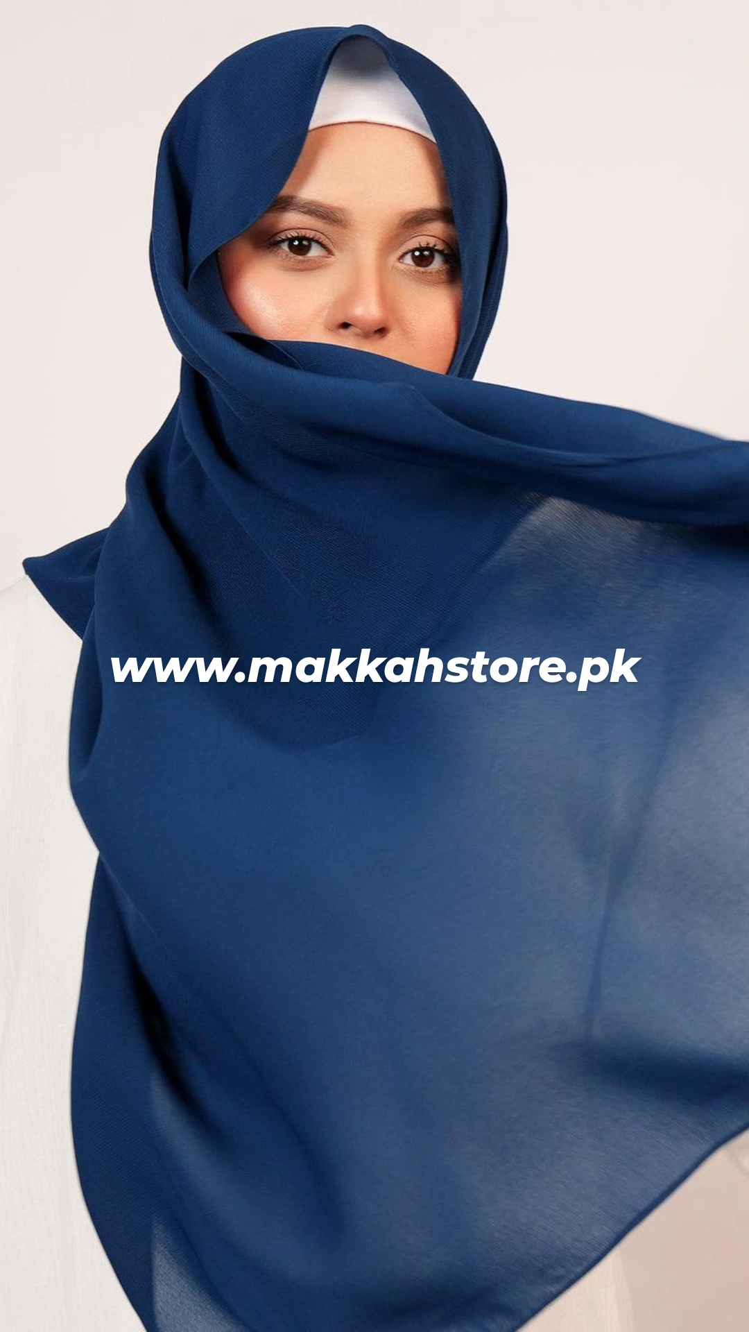 TEAL GEORGETTE CHIFFON HIJAB