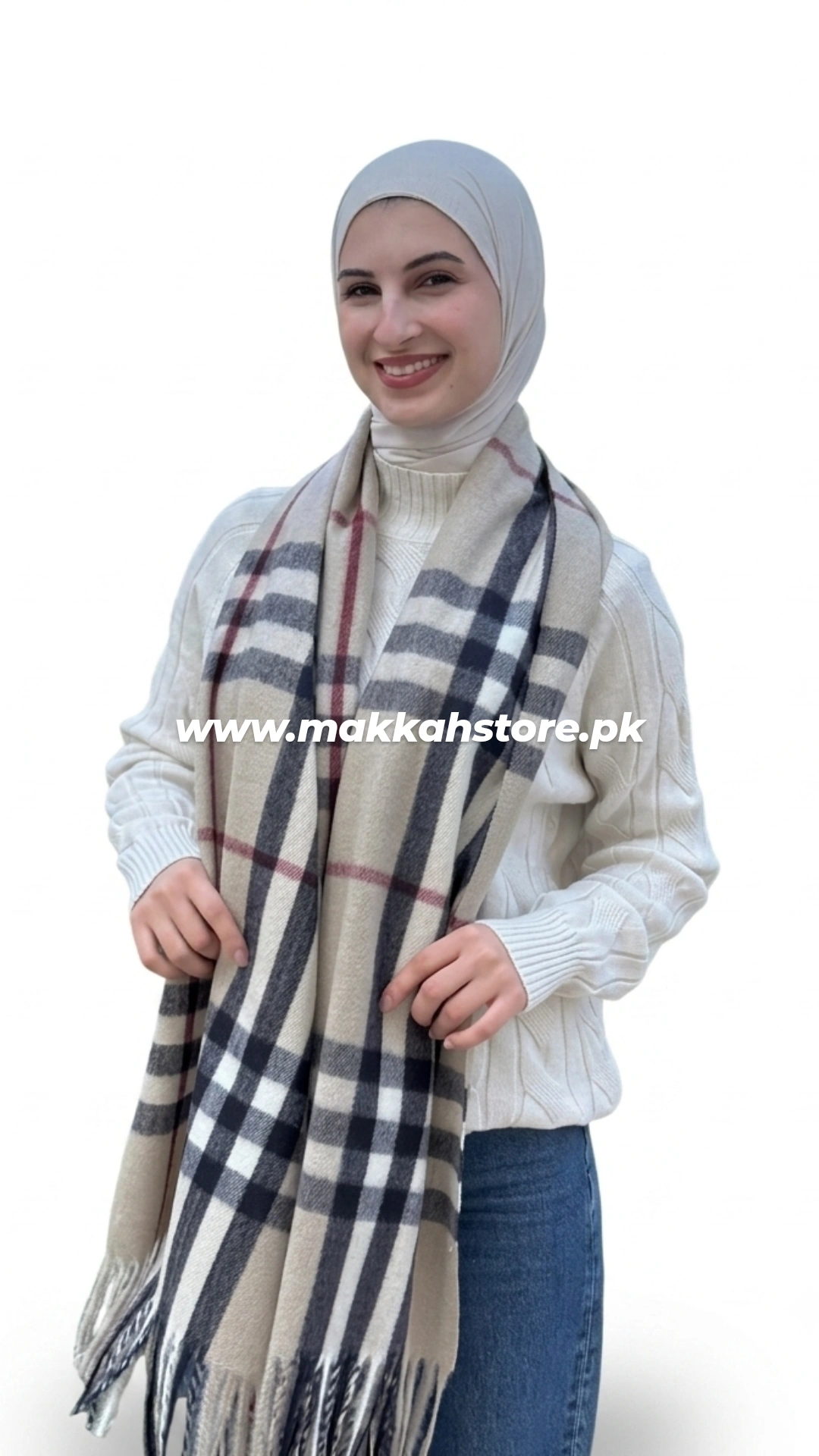 BIEGE BURBERRY SCARF
