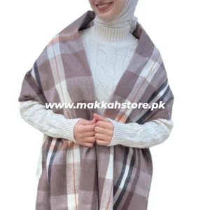 BROWN BURBERRY SCARF