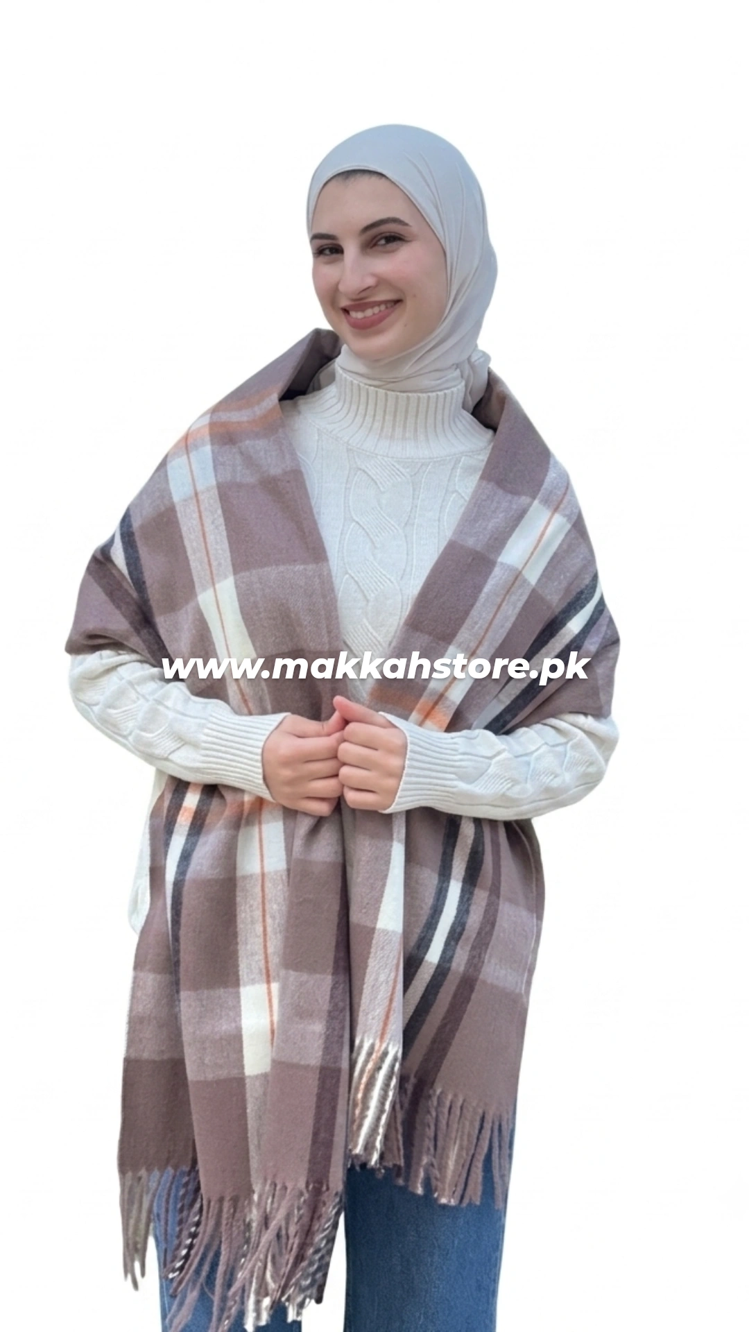 BROWN BURBERRY SCARF