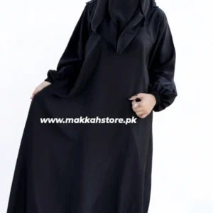 DUBAI ABAYA BLACK MAXI